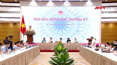 Họp báo Chính phủ thường kỳ tháng 4/2025