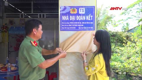 Công an tỉnh Cà Mau thực hiện hiệu quả phong trào xoá nhà tạm, nhà dột nát