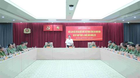 Phát huy cao độ vai trò, trách nhiệm và bản lĩnh của đại biểu Quốc hội trong CAND