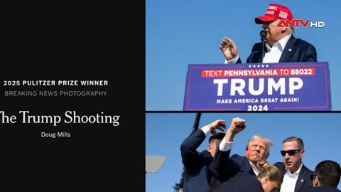 Ảnh chụp khoảnh khắc ông Donald Trump bị ám sát hụt thắng giải Pulitzer