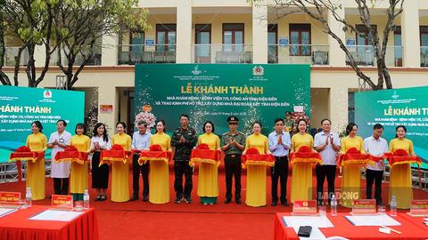 Khánh thành công trình nhà khám bệnh Công an tỉnh Điện Biên