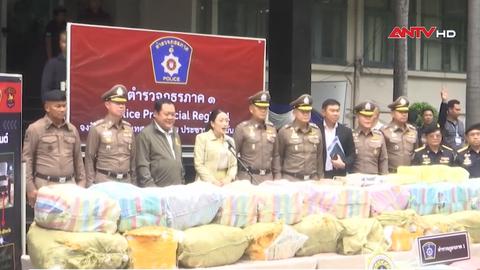 Thái Lan triệt phá đường dây tội phạm lớn, thu giữ gần 1 tấn ma túy