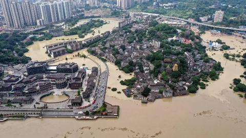 Trung Quốc cảnh báo màu vàng về thời tiết