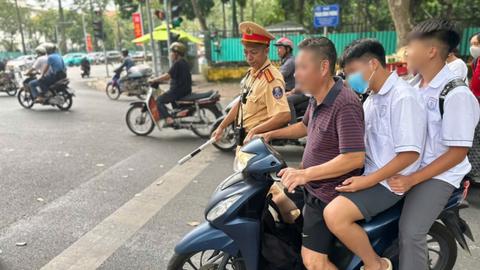 Xử lý nghiêm học sinh vi phạm giao thông
