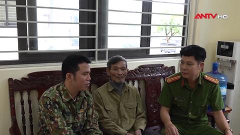 Công an xã Đức Hợp giúp người đi lạc trở về với gia đình