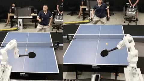 Robot bóng bàn với nhiều tiềm năng ứng dụng