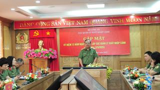 Kỷ niệm 72 năm ngày truyền thống lực lượng Quản lý xuất nhập cảnh