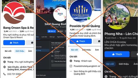 Cảnh báo giả danh các cơ sở lưu trú để lừa đảo chiếm đoạt tài sản