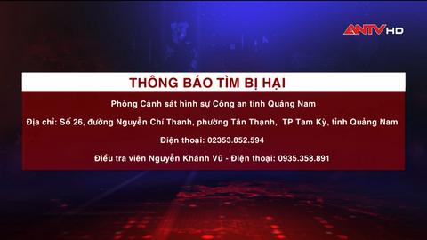 Thông báo tìm bị hại trong vụ án lừa đảo