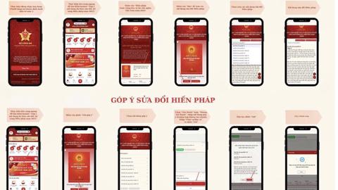 5 bước góp ý sửa đổi Hiến pháp 2013 qua VNeID