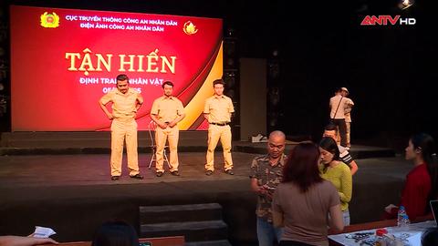 Hậu trường buổi định trang phim