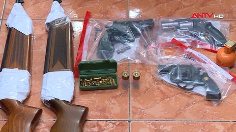 Triệt xóa nhóm đối tượng cho vay lãi nặng, thu giữ nhiều vũ khí quân dụng