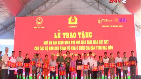 Niềm vui của 700 hộ nghèo tại Bạc Liêu được hỗ trợ nhà ở
