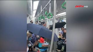 Xử lý dứt điểm tình trạng nước chảy trên tàu Cát Linh - Hà Đông