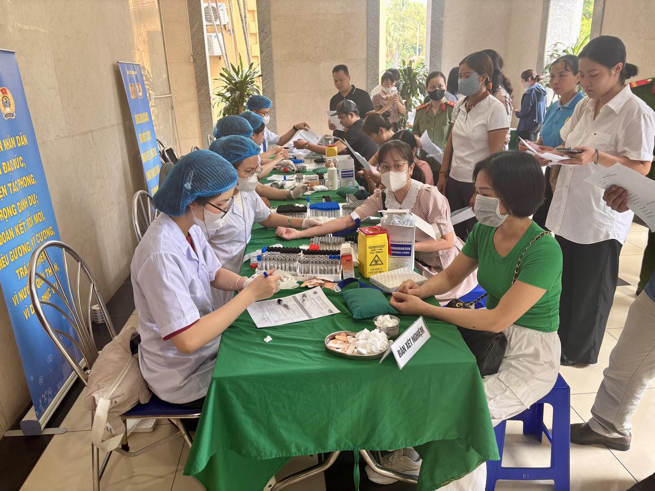 Khám chữa bệnh cho đoàn viên, người lao động trong Công đoàn Công an nhân dân