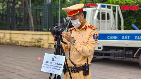 Thí điểm dùng camera lưu động phạt nguội ở Hà Nội