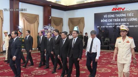 Lễ viếng nguyên Chủ tịch nước Trần Đức Lương tại TP.HCM