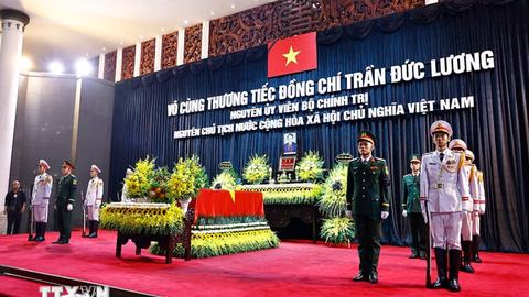 Lễ Quốc tang nguyên Chủ tịch nước Trần Đức Lương