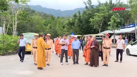 Đảm bảo ATGT phục vụ nhân dân du khách chiêm bái xá lợi Đức Phật