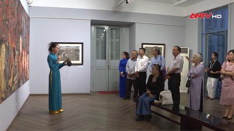  Dòng chảy ký ức từ những nét cọ thời chiến