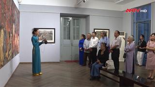 Dòng chảy ký ức từ những nét cọ thời chiến