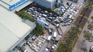 Phòng tránh ùn tắc tại các trạm đăng kiểm trong nội thành Hà Nội