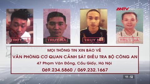 Truy nã 4 đối tượng cho vay lãi nặng và đánh bạc