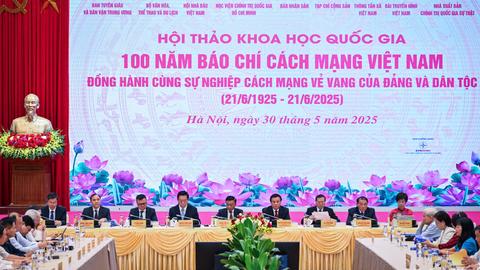 100 năm Báo chí cách mạng Việt Nam đồng hành cùng sự nghiệp vẻ vang của Đảng và dân tộc