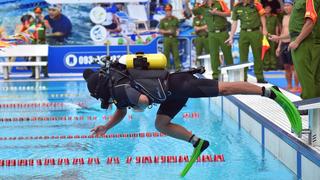 Sôi nổi Hội thi Thể thao nghiệp vụ chữa cháy và cứu nạn, cứu hộ toàn quốc 