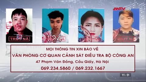 Công an tỉnh Hưng Yên truy nã 4 đối tượng