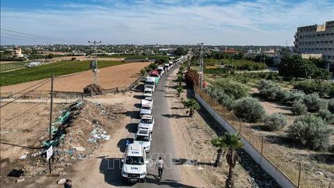Người dân Gaza chặn đoàn xe cứu trợ của LHQ