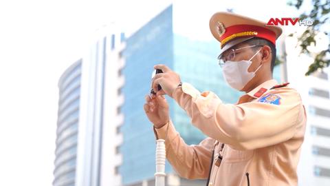 CSGT Hà Nội đảm bảo ATGT giữa chảo lửa hơn 40 độ