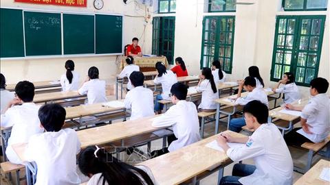 Nhiều địa phương tổ chức thi vào 10 - kỳ thi đầu tiên theo chương trình giáo dục phổ thông mới 