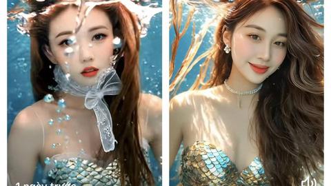 Cẩn thận 'đu trend' hóa thân thành nàng tiên cá
