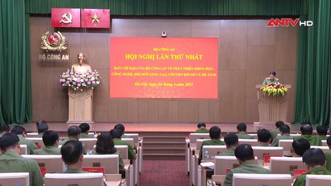 CAND đẩy mạnh phát triển khoa học công nghệ, đổi mới sáng tạo, chuyển đổi số và Đề án 06