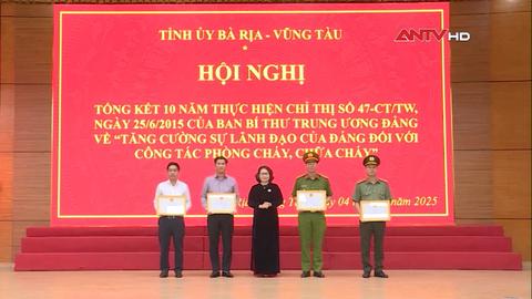 Tăng cường sự lãnh đạo của Đảng đối với công tác phòng cháy, chữa cháy