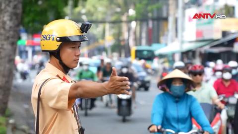 Cảnh sát giao thông Công an TPHCM đồng hành cùng thí sinh thi vào lớp 10