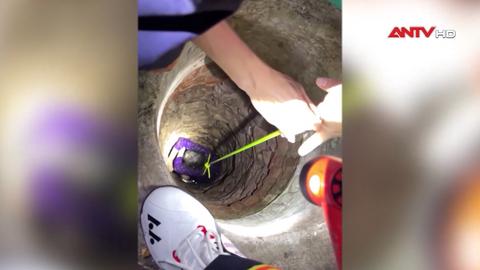 Kịp thời cứu sống một nạn nhân bị rơi xuống giếng sâu