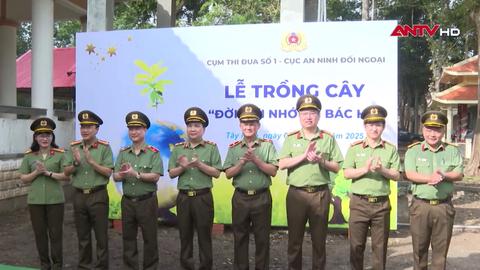 Cụm thi đua số 1 về nguồn tại Tây Ninh