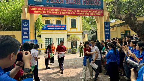 Hà Nội: Chỉ 1 thí sinh vi phạm quy chế trong ngày thi đầu tiên vào lớp 10