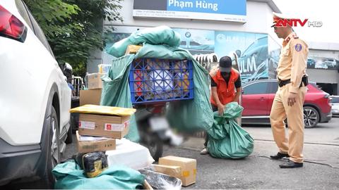 Shipper lách luật che biển số tham gia giao thông