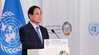 Thủ tướng đại diện ASEAN phát biểu tại Hội nghị cấp cao về đại dương của Liên hợp quốc 