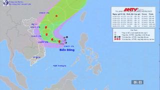 Dự báo hôm nay, áp thấp nhiệt đới mạnh lên thành bão 