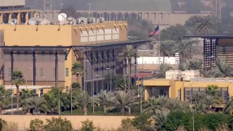 Mỹ sơ tán nhân viên không thiết yếu tại Đại sứ quán ở Iraq
