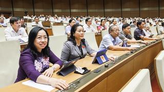 Thông qua Nghị quyết về việc sắp xếp đơn vị hành chính cấp tỉnh năm 2025