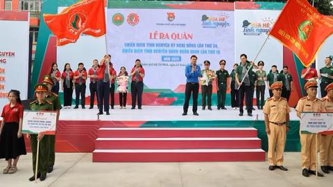 Ra quân chiến dịch tình nguyện “hành quân xanh” , “kỳ nghỉ hồng” năm 2025