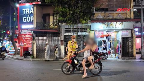 Ghi nhận tại chốt đêm kiểm soát nồng độ cồn