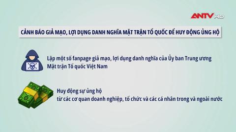 Cảnh báo mạo danh Mặt trận Tổ quốc để huy động ủng hộ