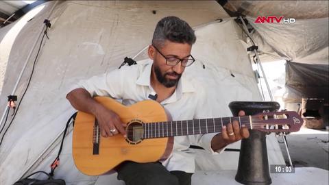 Giáo viên âm nhạc gieo mầm hy vọng từ tàn tích chiến tranh ở Gaza