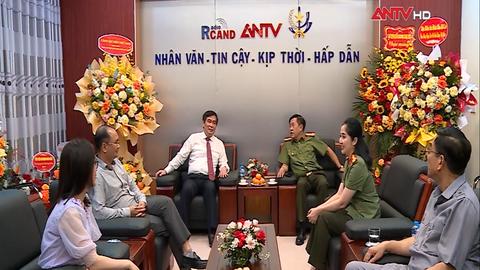 Phó Trưởng Ban Tuyên giáo và Dân vận Trung ương chúc mừng Truyền hình CAND
